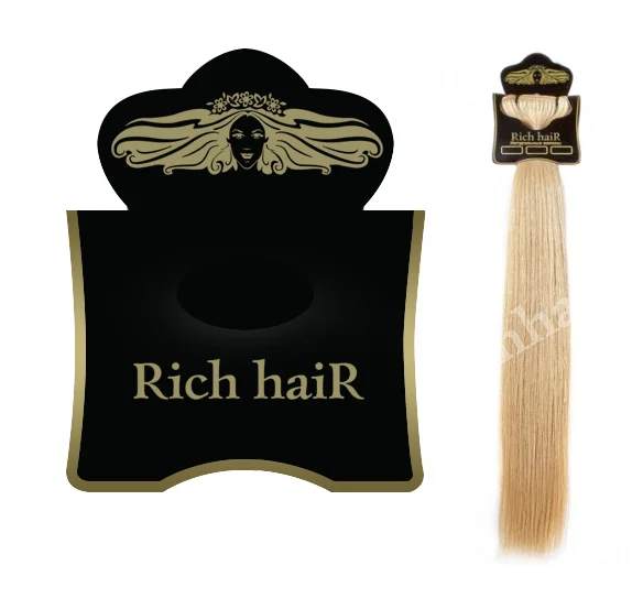 Дизайн етикетки волосся Rich Hair